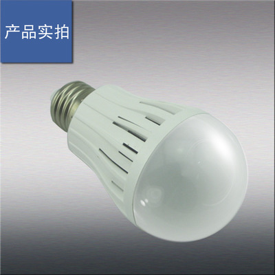 【LED球泡燈 5W-塑料LED節(jié)能燈 超亮 批發(fā)】價格,廠家,圖片,LED球泡燈,中山市古鎮(zhèn)詹姆森照明燈具廠-